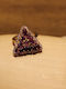 Beautiful Amethyst Zircon Ring Size 14