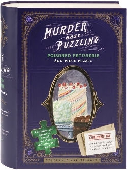 Murder Most Puzzling Poisoned Patisserie 500-piece Puzzle Stephanie Von Reiswitz