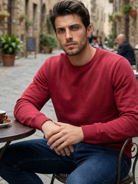 Panda Clothing Sweatshirt Burgundisch