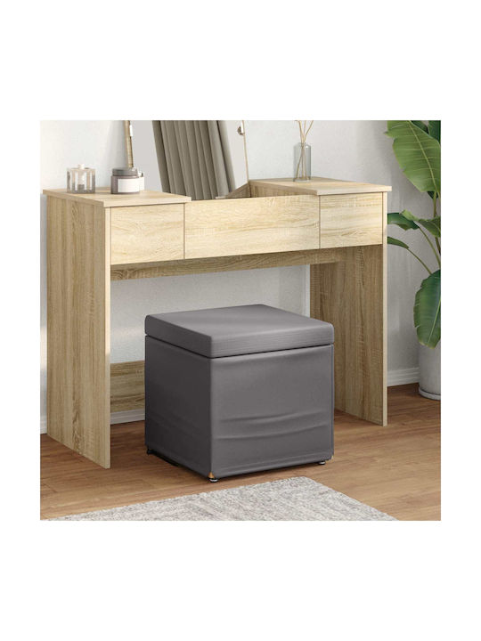 Stool For Kitchen Wooden Gray 41x41x40cm