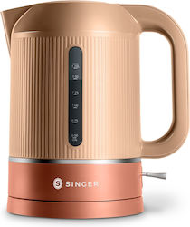 Singer Tifannys Kettle 1.7lt 2200W Beige