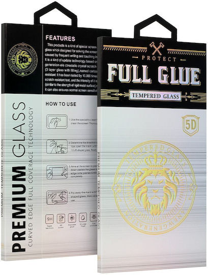 Tempered Glass Hard Full Glue 5d Samsung Galaxy A37 5g Black