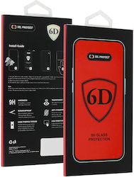 Tel Protect Пълно Лепило 6d Закалено Стъкло Xiaomi Redmi Note 15 Pro Черен