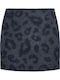 Mini Skirt Leopard Animal Print