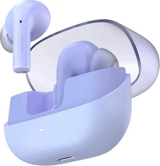 Agile Nova Earbud / In ear Bluetooth хендсфри Слушалки с Устойчивост на Пот Лилав