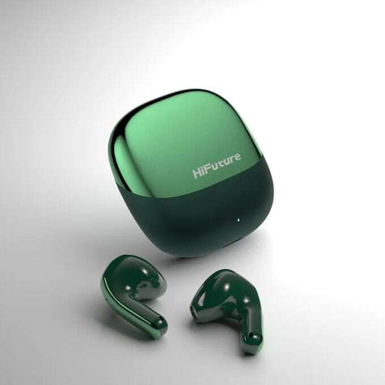 HiFuture In-ear Bluetooth Handsfree Ακουστικά Πράσινα