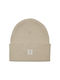 Beanie Ανδρικός Σκούφος Πλεκτός σε Εκρού χρώμα