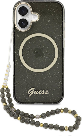 Guess Iml Umschlag Rückseite Kunststoff / Silikon Schwarz (iPhone 17)