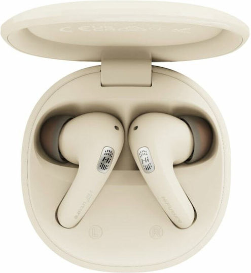 HiFuture FlyBuds 4 Bluetooth Handsfree Ακουστικά Μπεζ