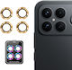 Xiaomi Poco F8 Ultra Enkay Hat-prince 9h Rear Camera Lens Aluminium Alloy Tempered Glass Film Golden