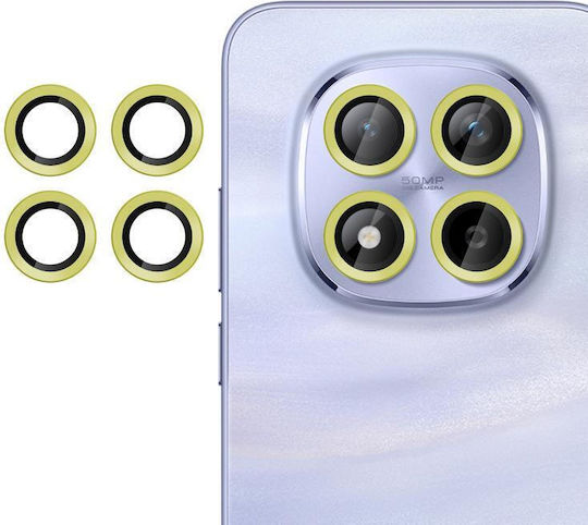 Redmi Note 15 Pro 4g Global 165.8mm Kalebol No Flicker Ultra-thin Individual Camera Lens Tempered Glass Film Gold