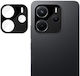 Redmi Note 14 5g Kalebol Silk-screened Hd Anti-fingerprint Ar Integrated Camera Lens Tempered Glass Film