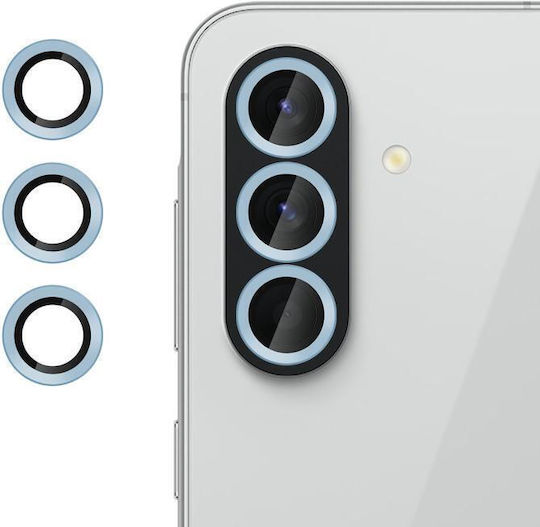 Samsung Galaxy A37 A57 5g Kalebol No Flicker Ultra-thin Individual Camera Lens Tempered Glass Film Distant Peak Blue