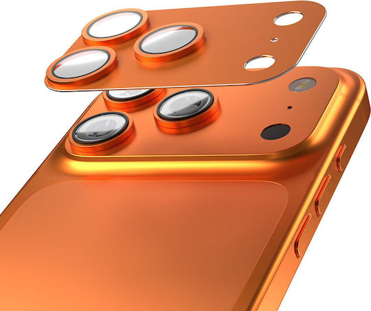 Etteri Full Camera Lens Guard Iphone 17 Pro Orange