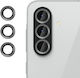 Samsung Galaxy A37 A57 5g Kalebol No Flicker Ultra-thin Individual Camera Lens Tempered Glass Film Black
