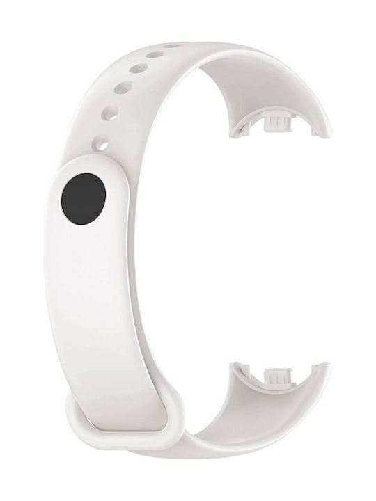 Xiaomi Mi Band 8 Silikon Sport Tragbare Bänder Silikon Offiziell Weiß Oem