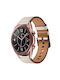 Samsung Galaxy Watch 3 41mm 20mm Sx Connector Metal Button Switch Leather Watch Band Starlight