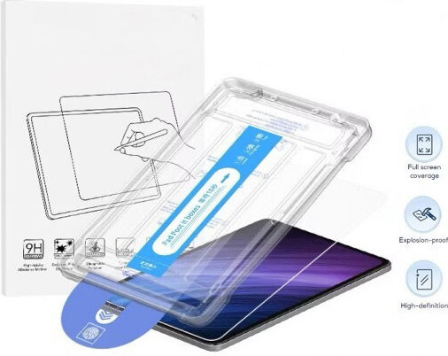 Redmi Pad Pro Pad 2 Pro Easy Install Box Dust-free Curved Edge Hd Tempered Glass Film