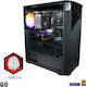 i-aBox Stealth Power v2 C+ Lux Eco Desktop PC (Ryzen 5-8400F/32GB DDR5/512GB SSD/Radeon RX 6500 XT/No OS)