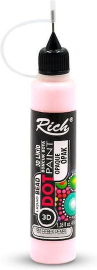 Rich 40ml Vopsea 3D Dot Roz Bebe