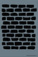 Rich Wall Stencil 50x70cm 010