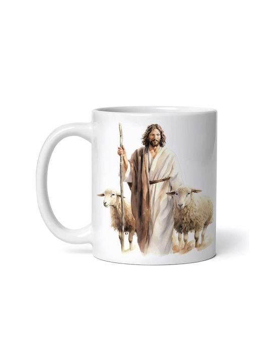 Jack Russell Terrier Portrait Cană Ceramică Albă 330ml PG-19244