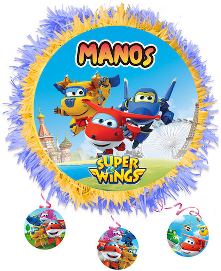 Pinata – Super Wings 40 X 40 Cm 553153 Bal-553153-super-wings
