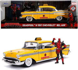 Jada Toys Marvel Deadpool 1957 Chevy Превозно Средство Jada Toys Marvel Deadpool 1957 Chevy Превозно Средство
