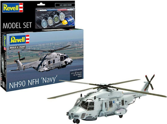 Revell Model Set Nh90 Nfh Navy Scale 1:72 63784