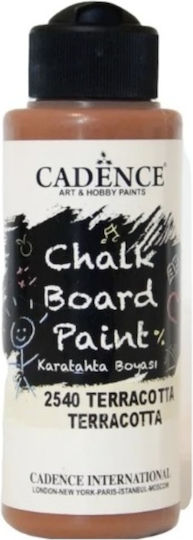 Terra Cotta Chalkboard Paint 120 Ml Cadence