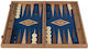 Manopoulos Handmade Backgammon/Chess Wood 30x20cm