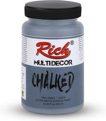 Rich Χρώμα Κιμωλίας Onyx 250ml RICP4604
