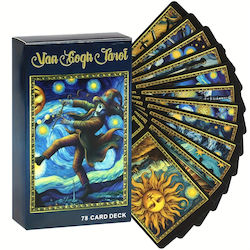 Cărți Tarot Van Gogh Tarot 10,5cm 78 Cărți Ilustrate