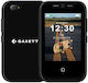 Garett OneKid Phone Single SIM (16GB) Κινητό Μαύρο