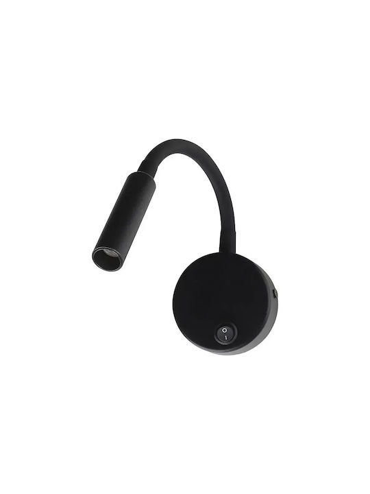 V-TAC LED Warm White Spot in Black Color