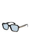 David Beckham Unisex Sunglasses with Black Horn-Rimmed Frame DB 7147/S 807/QZ