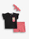 Kids' Set with Shorts Summer 2pcs Gray