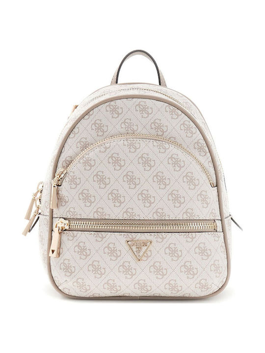 Guess Manhattan Women's Bag Backpack Beige