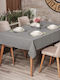 UnicUtil Τραπεζομάντηλο Gray 155x220εκ.