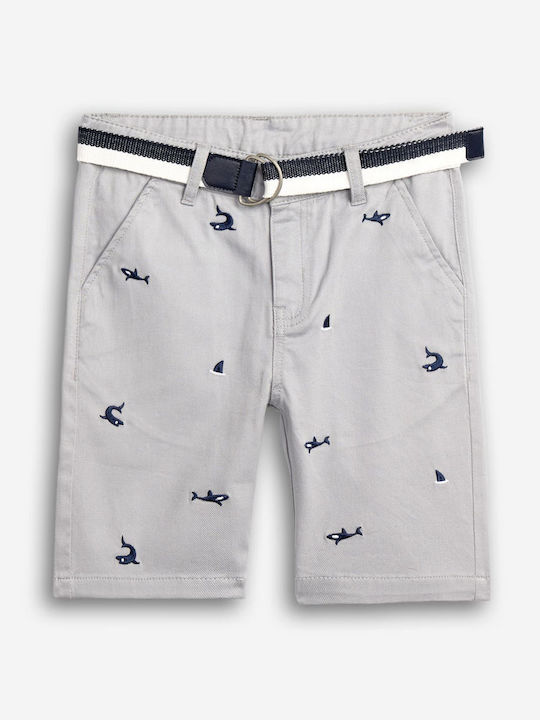 Kinder-Shorts/Bermudas Stoff Gray