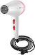 Avizar Travel Hair Dryer 1000w 4 Speeds Fast Drying White Pink