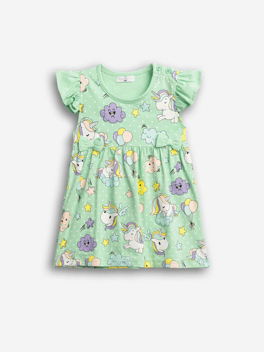 Funky Kinderkleid Grün