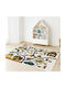 Saray Home 3d Farm Adventure Детско килимче Бял 200x250см