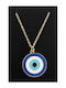 Steel Halskette Auge