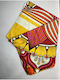 CL Beach Towel Yellow 140x70cm.