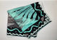 CL Beach Towel Green 140x70cm.