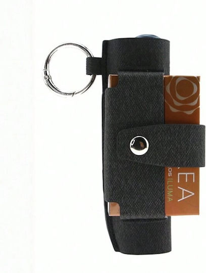Προστατευτική Θήκη-μπρελόκ All Organiser Pu Canvas Iqos Iluma One I One Black