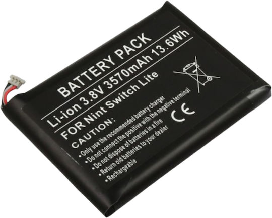 Avizar Battery Nintendo Switch Lite Li-ion 3.8v 3570mah 13.6wh Ref Hdh-003 Black