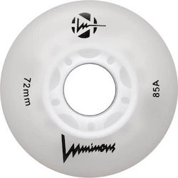 Luminous Ροδάκια Led 72χιλ./85a Λευκό