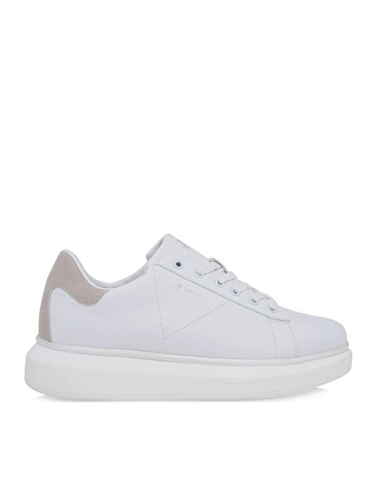 Sneakers White Ice Suede